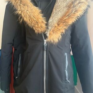 RUDSAK Black Quilted Jacket